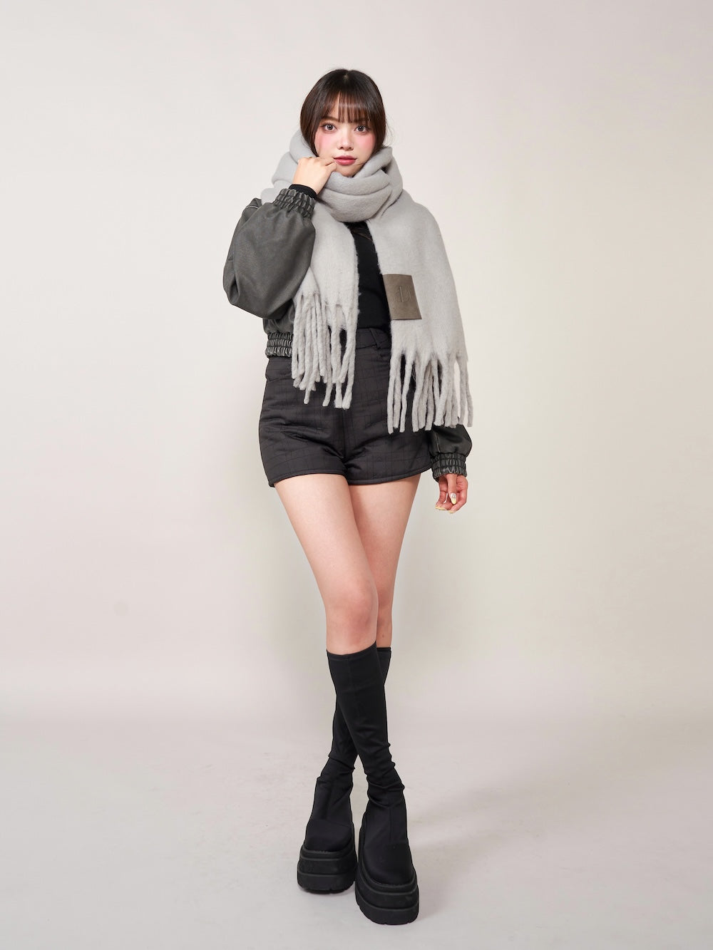 サイズ:FREE カラー:GRY