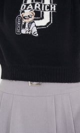 モデル:163cm(着用サイズ:FREE 着用カラー:BLK)