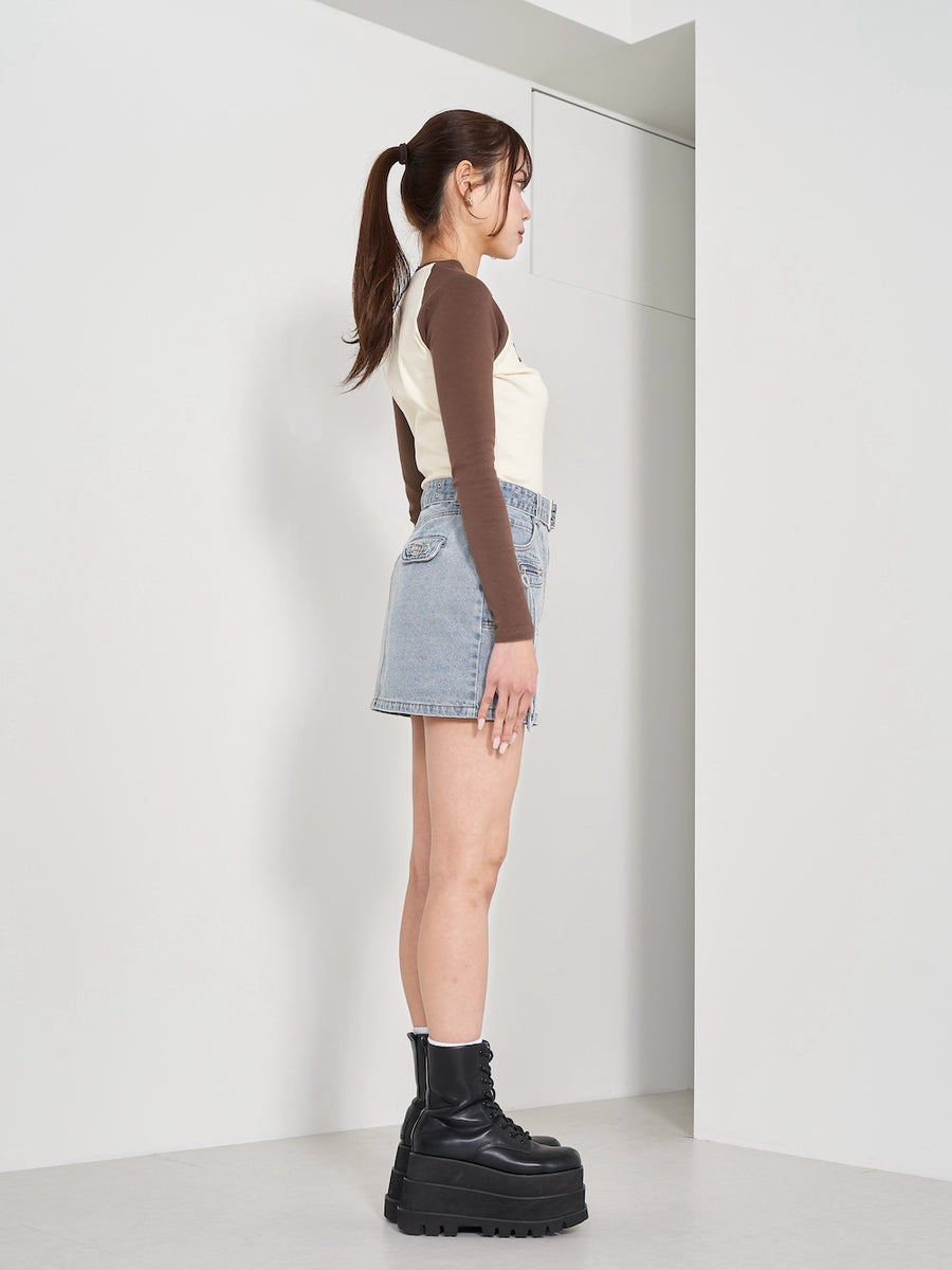モデル:163cm(着用サイズ:FREE 着用カラー:BRN)