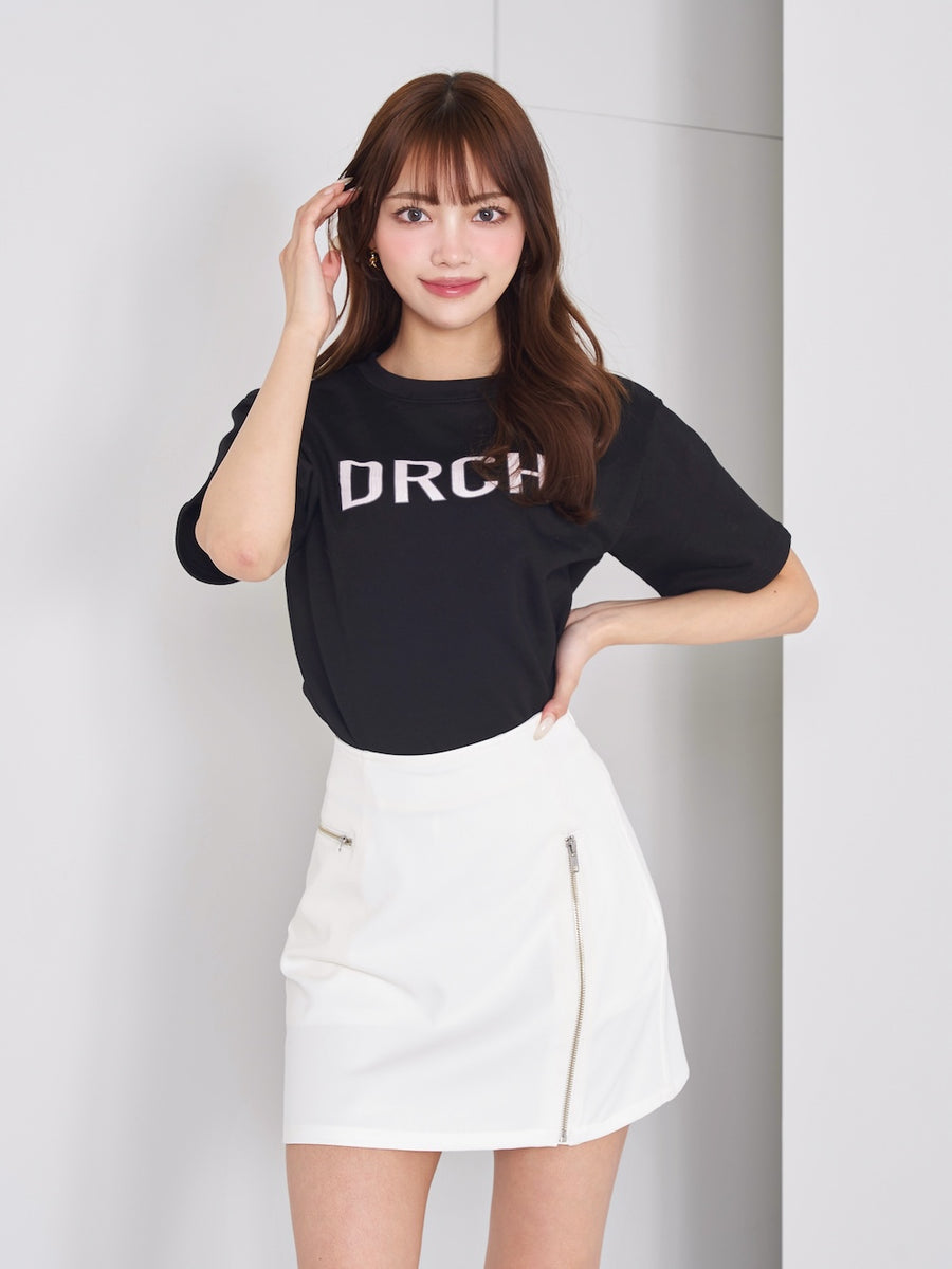 モデル:163cm(着用サイズ:FREE 着用カラー:BLK)