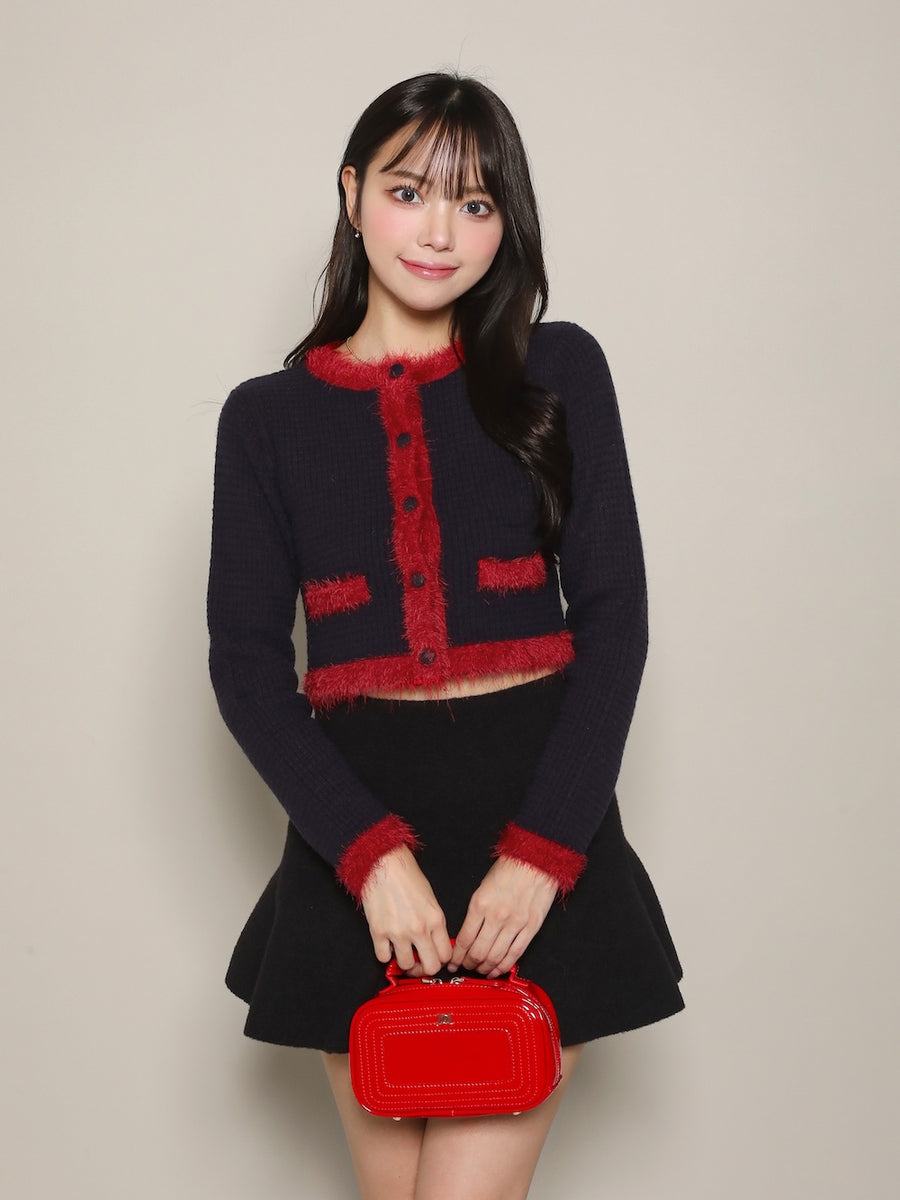 モデル:163cm(着用サイズ:FREE 着用カラー:NVY)