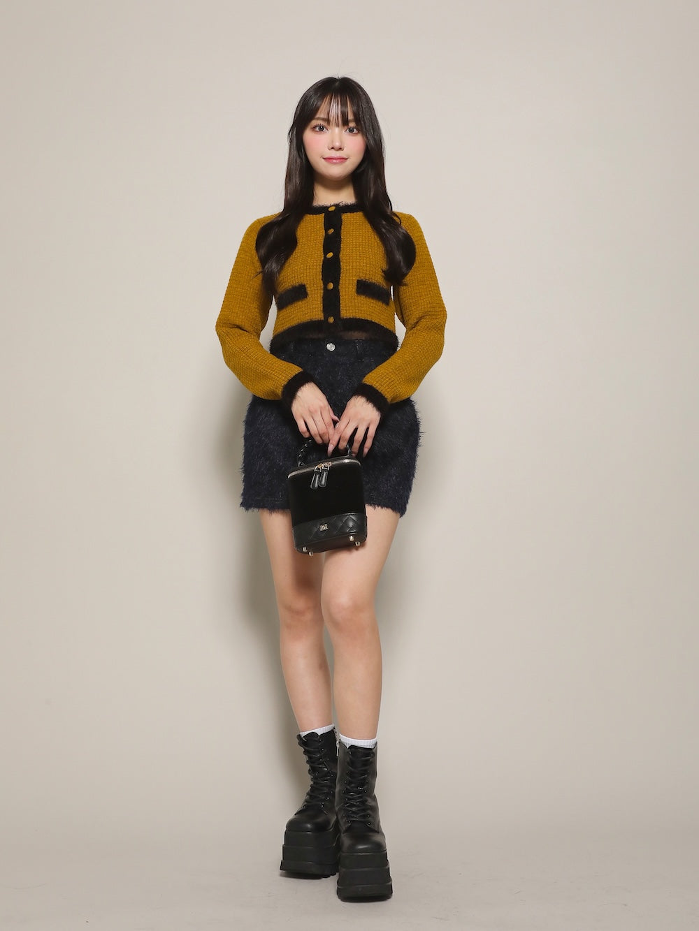 モデル:163cm(着用サイズ:FREE 着用カラー:MSD)