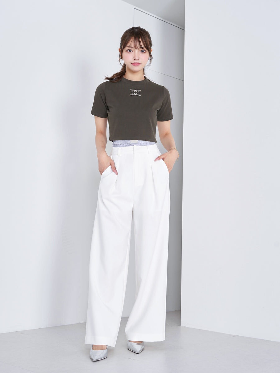 モデル:163cm(着用サイズ:FREE 着用カラー:C-GRY)