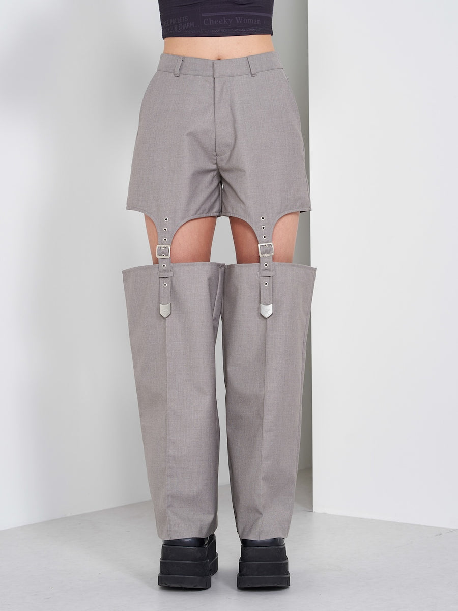 モデル:163cm(着用サイズ:S 着用カラー:GRY)