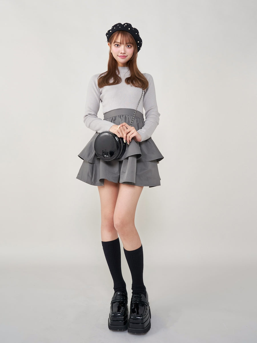 モデル:163cm(着用サイズ:FREE 着用カラー:GRY)
