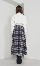 モデル:163cm(着用サイズ:FREE 着用カラー:BLK)