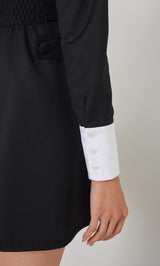モデル:163cm(着用サイズ:FREE 着用カラー:BLK)