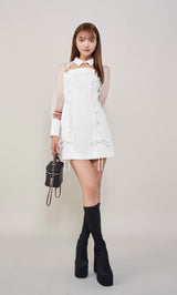 モデル:163cm(着用サイズ:FREE 着用カラー:WHT)