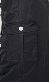モデル:163cm(着用サイズ:FREE 着用カラー:BLK)