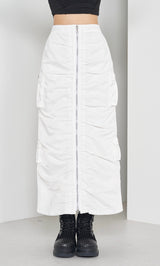 モデル:163cm(着用サイズ:FREE 着用カラー:WHT)