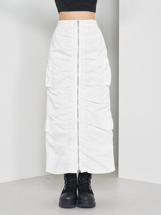モデル:163cm(着用サイズ:FREE 着用カラー:WHT)