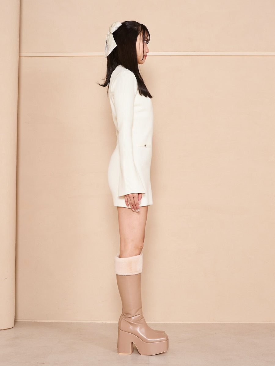 モデル:163cm(着用サイズ:FREE 着用カラー:WHT)