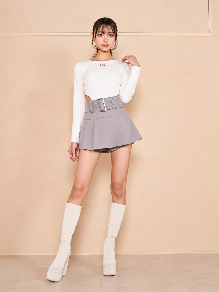モデル:163cm(着用サイズ:S 着用カラー:GRY)