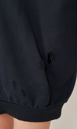 モデル:163cm(着用サイズ:FREE 着用カラー:BLK)