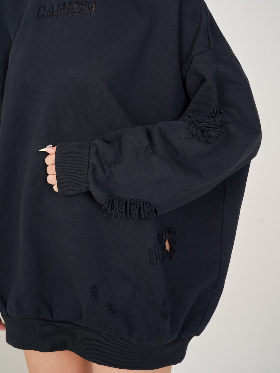 モデル:163cm(着用サイズ:FREE 着用カラー:BLK)