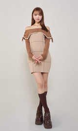 モデル:163cm(着用サイズ:FREE 着用カラー:BEG)
