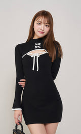 モデル:163cm(着用サイズ:FREE 着用カラー:BLK)