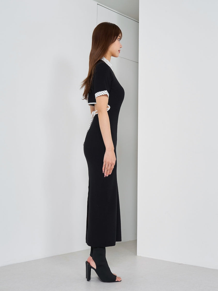 モデル:163cm(着用サイズ:FREE 着用カラー:BLK)