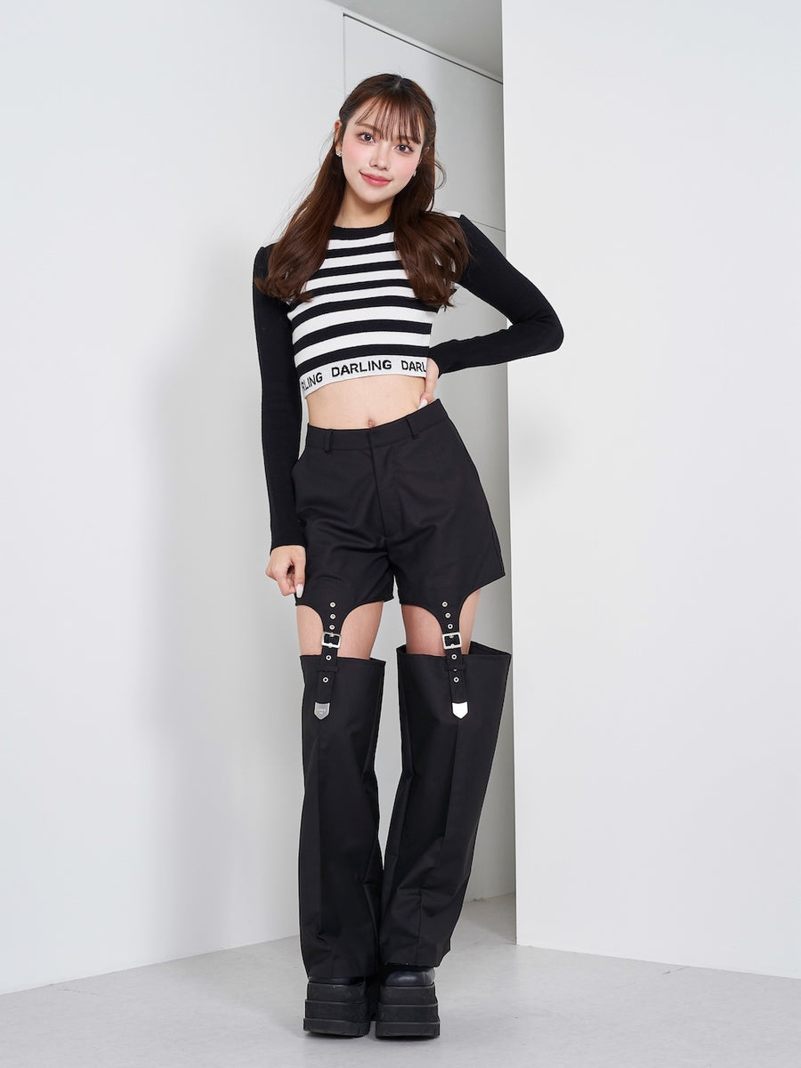 モデル:163cm(着用サイズ:S 着用カラー:BLK)