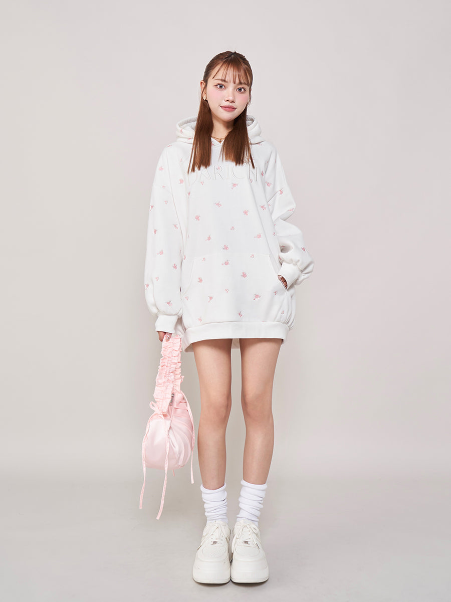 モデル:163cm(着用サイズ:FREE 着用カラー:WHT)