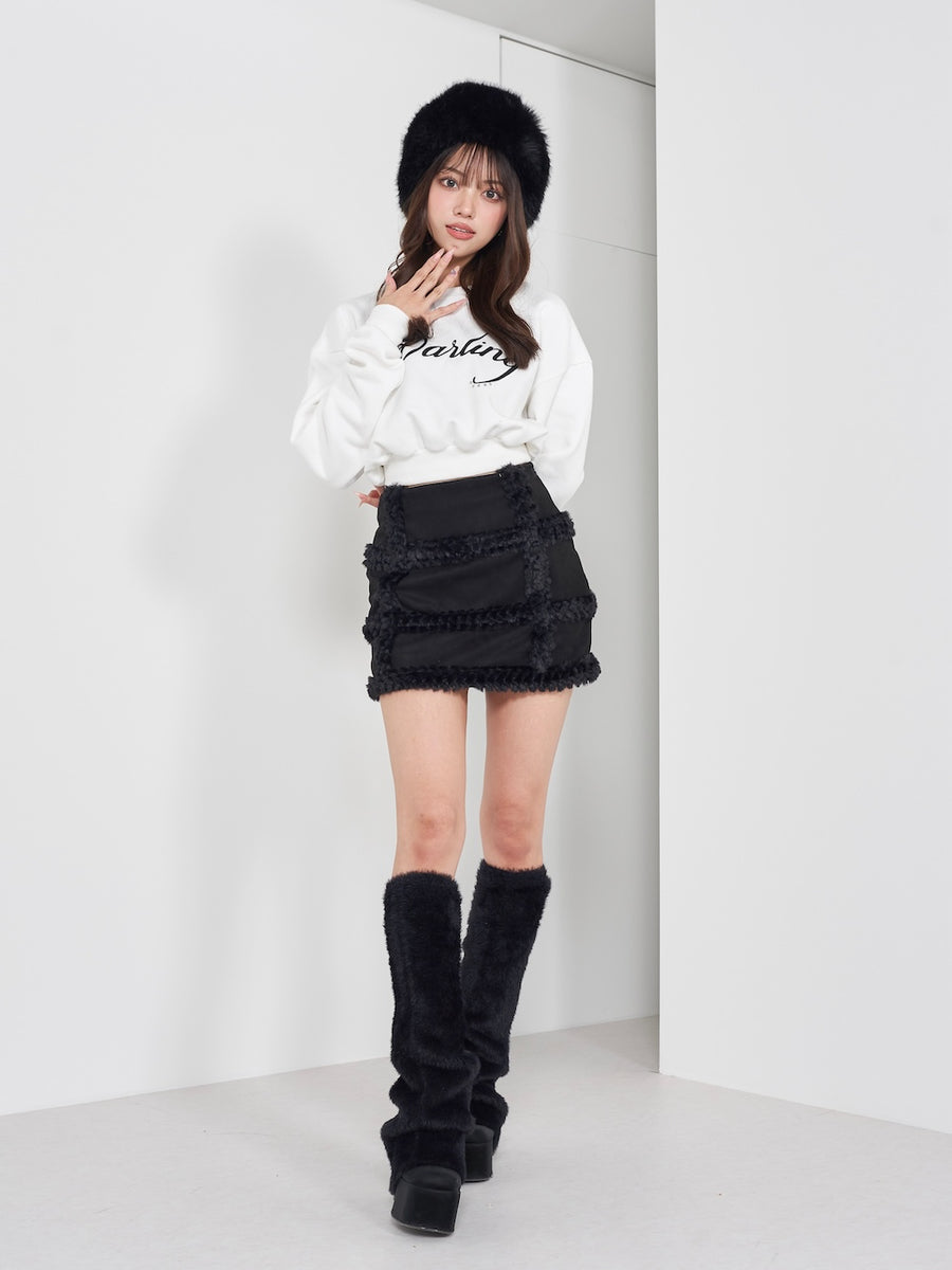 モデル:163cm(着用サイズ:S 着用カラー:BLK)