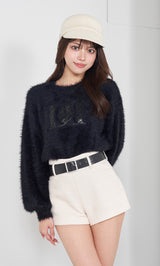 モデル:163cm(着用サイズ:FREE 着用カラー:BLK)