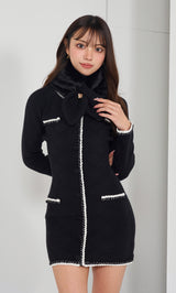 モデル:163cm(着用サイズ:FREE 着用カラー:BLK)