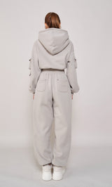 モデル:163cm(着用サイズ:FREE 着用カラー:GRY)