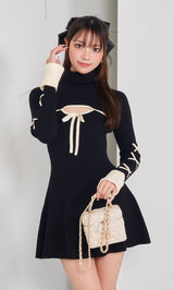 モデル:163cm(着用サイズ:FREE 着用カラー:BLK)