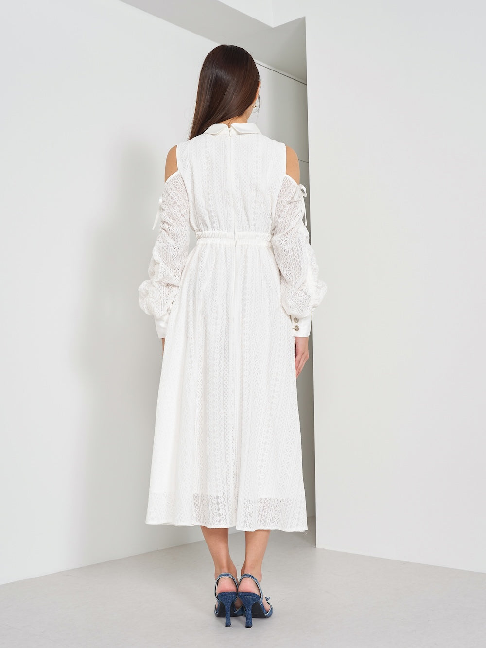 モデル:163cm(着用サイズ:FREE 着用カラー:WHT)