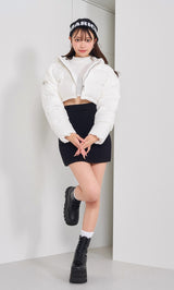 モデル:163cm(着用サイズ:FREE 着用カラー:BLK)