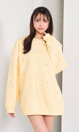 モデル:163cm(着用サイズ:FREE 着用カラー:YEL)