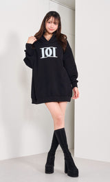 モデル:163cm(着用サイズ:FREE 着用カラー:BLK)