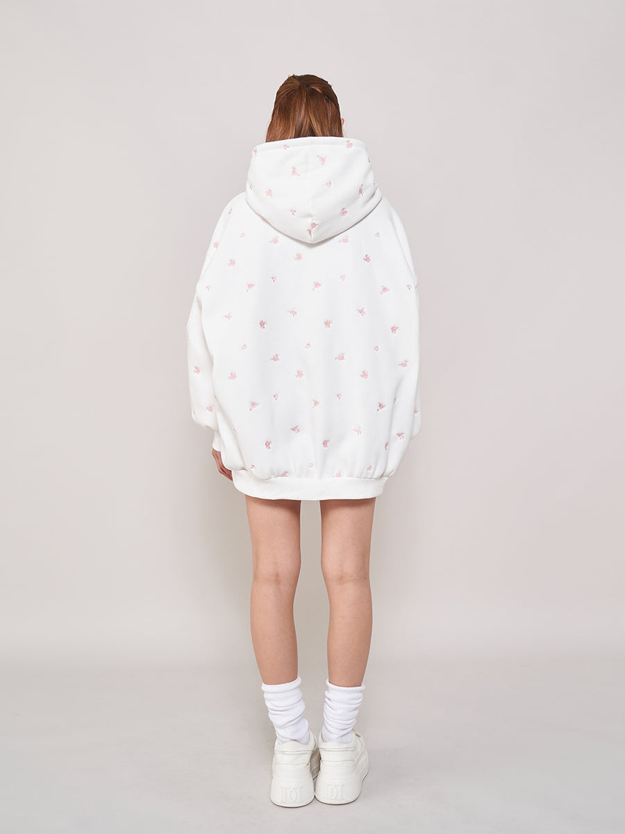 モデル:163cm(着用サイズ:FREE 着用カラー:WHT)