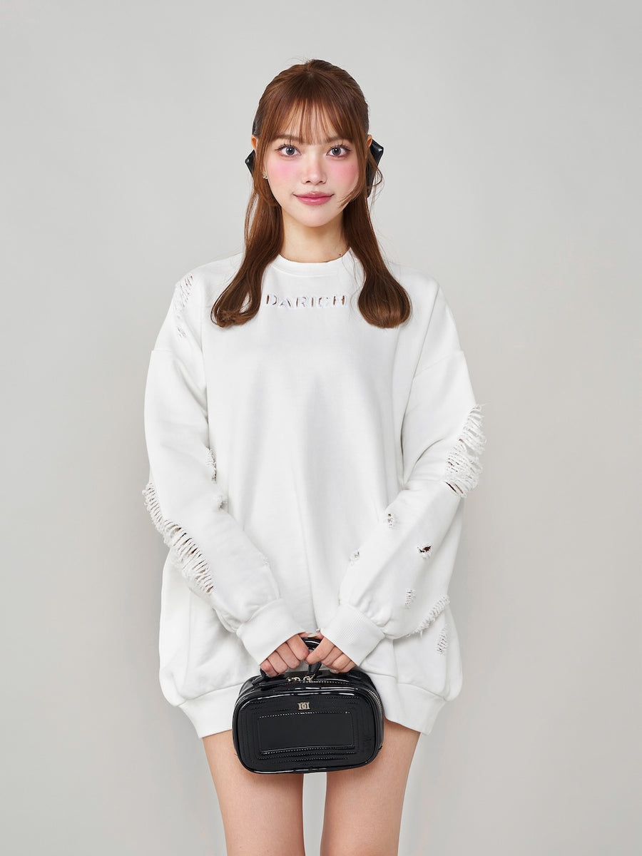 モデル:163cm(着用サイズ:FREE 着用カラー:WHT)