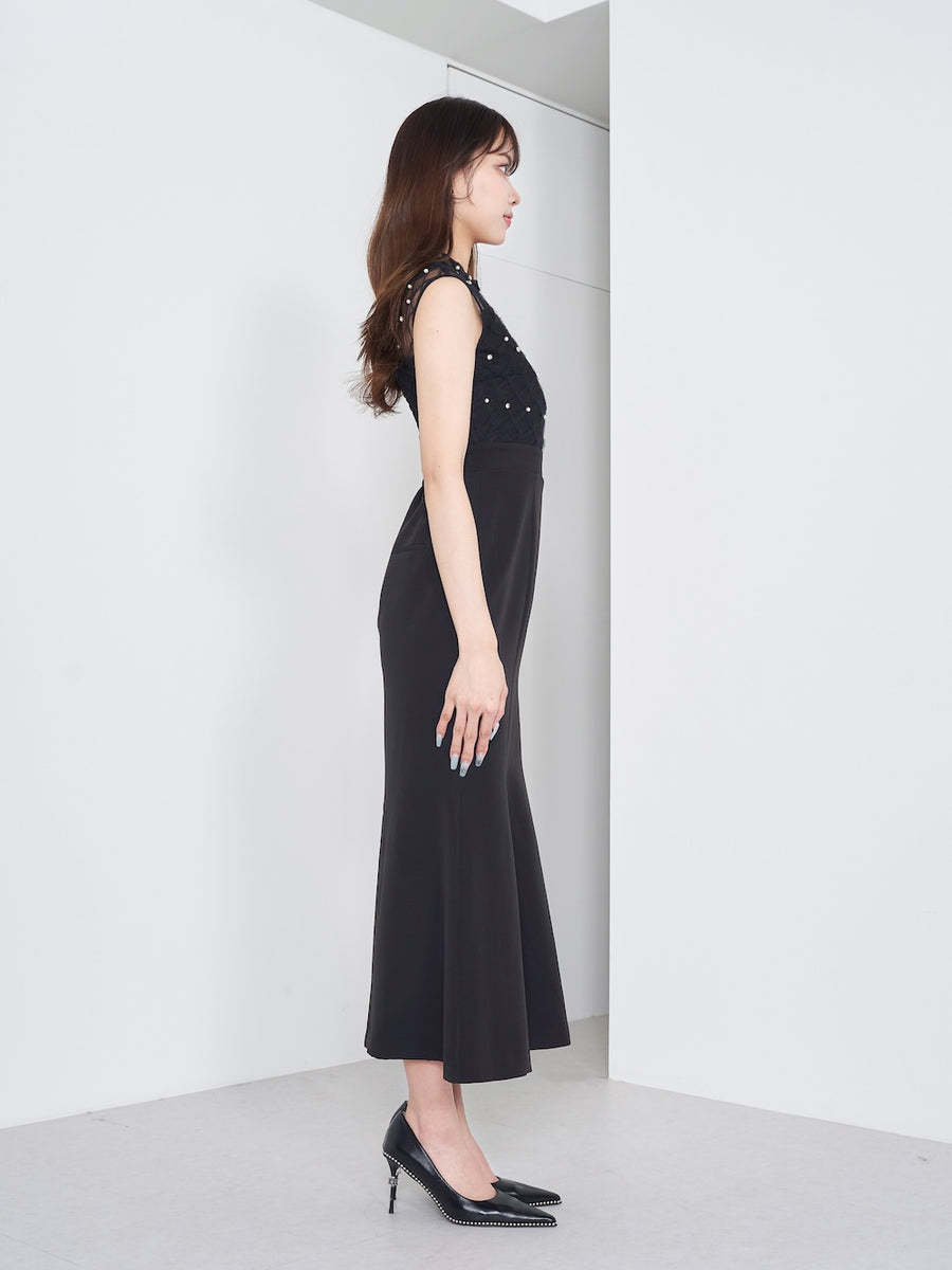 モデル:163cm(着用サイズ:FREE 着用カラー:BLK)