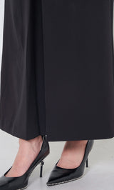 モデル:163cm(着用サイズ:FREE 着用カラー:BLK)