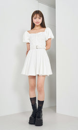 モデル:163cm(着用サイズ:FREE 着用カラー:WHT)