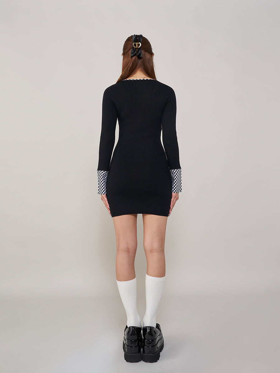 モデル:163cm(着用サイズ:FREE 着用カラー:BLK)
