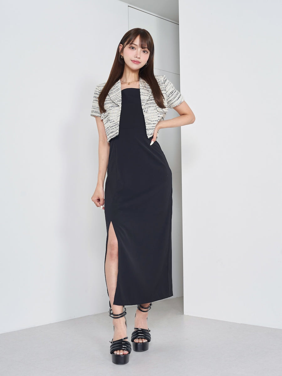 モデル:163cm(着用サイズ:FREE 着用カラー:WHT)