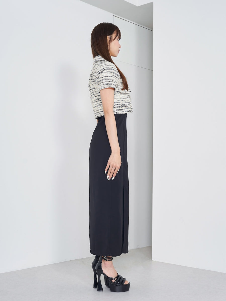 モデル:163cm(着用サイズ:FREE 着用カラー:WHT)