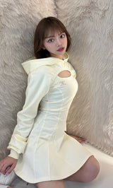 モデル:163cm(着用サイズ:FREE 着用カラー:IVO)
