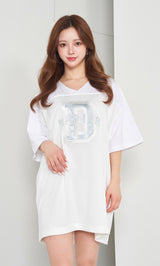 モデル:158cm(着用サイズ:FREE 着用カラー:WHT)