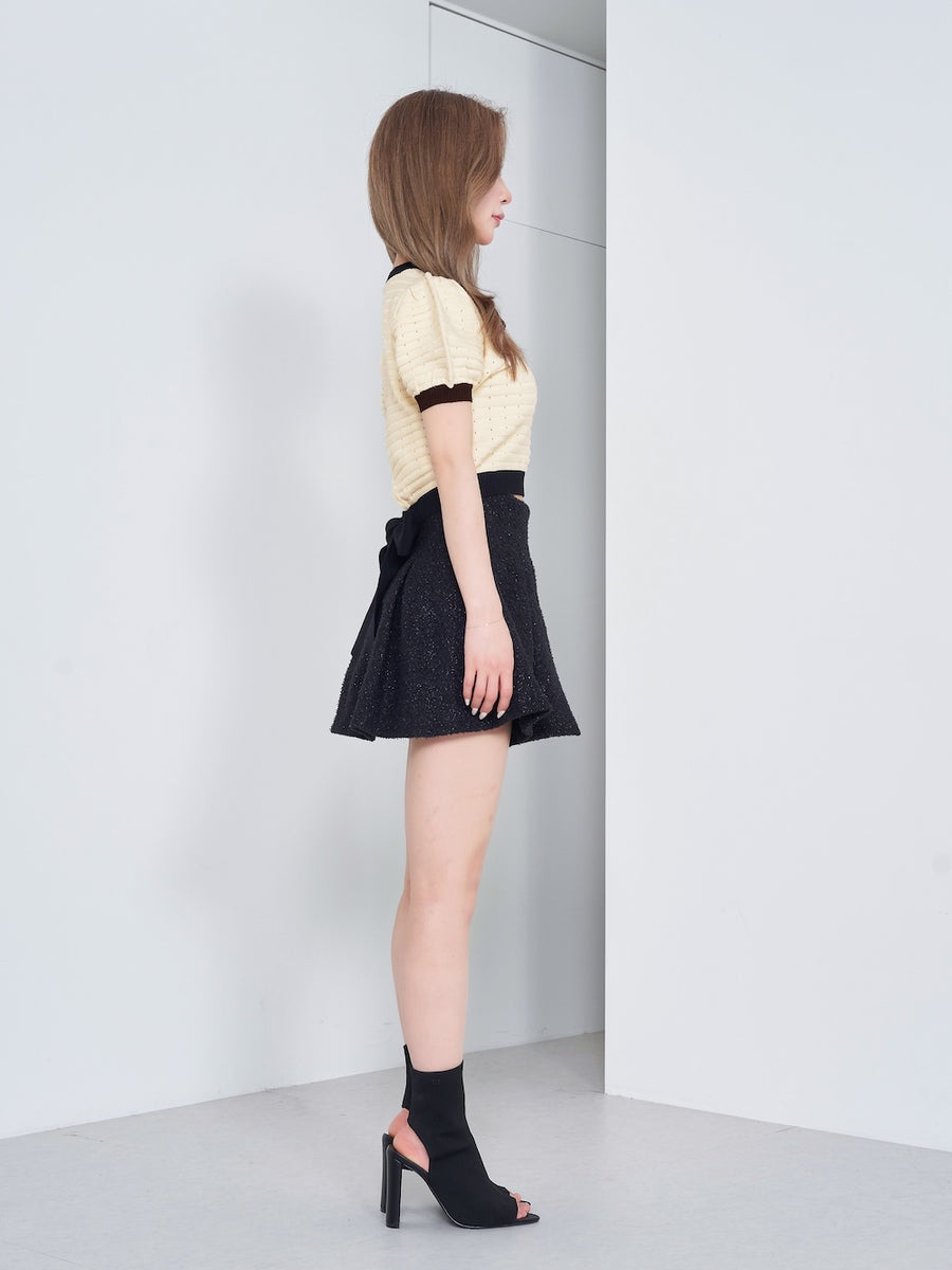 モデル:158cm(着用サイズ:FREE 着用カラー:IVO)