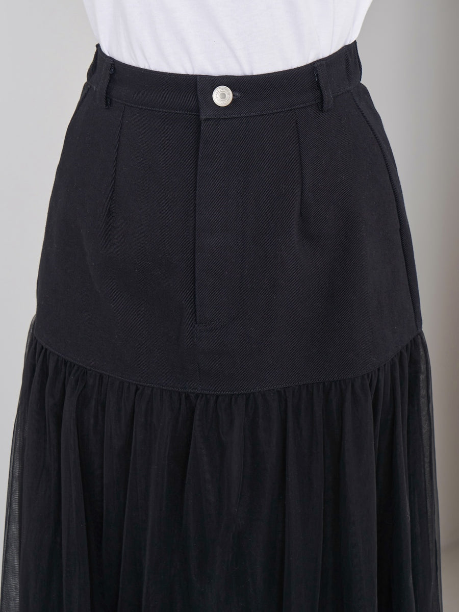 モデル:163cm(着用サイズ:FREE 着用カラー:BLK)