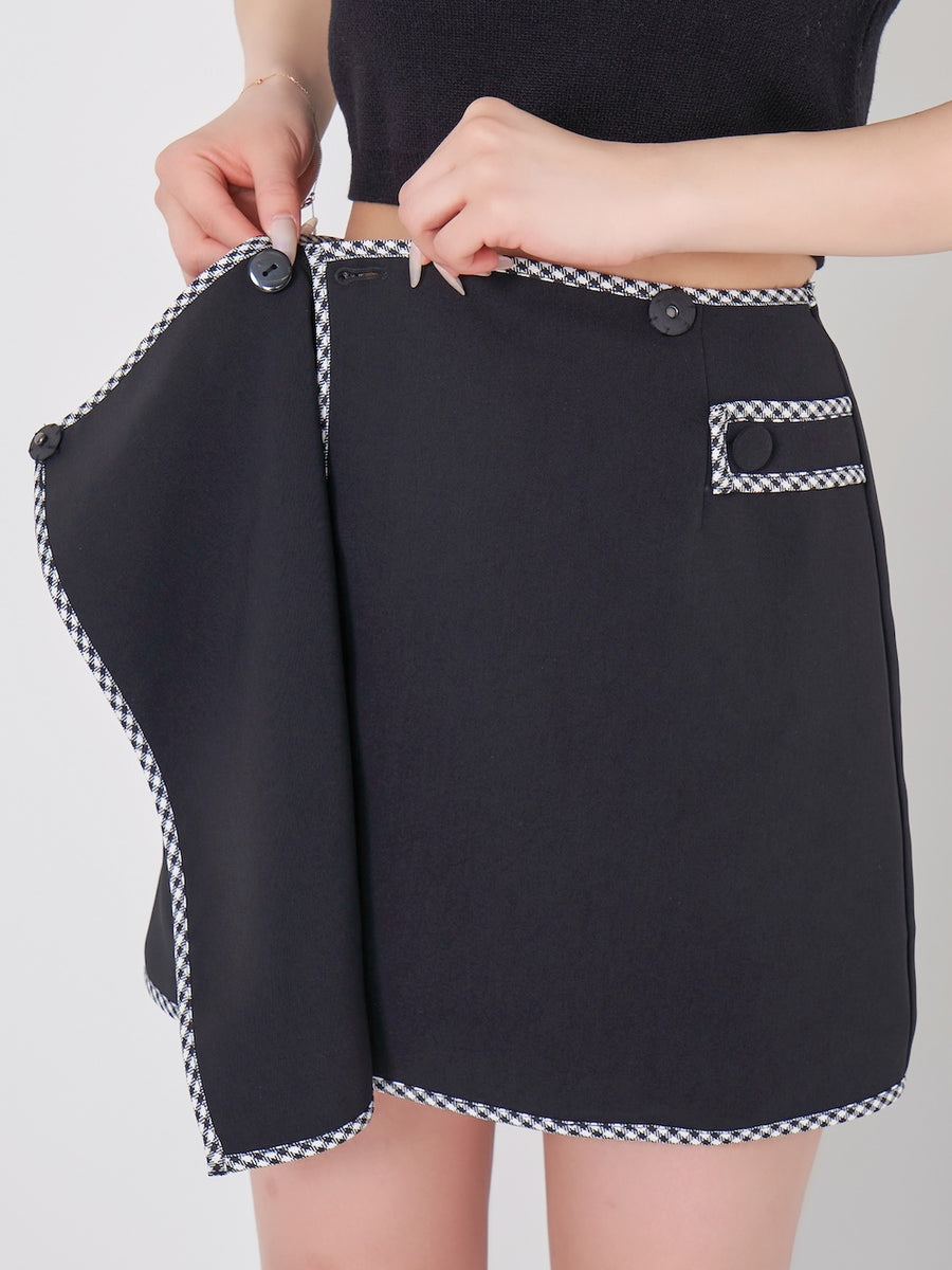 モデル:158cm(着用サイズ:S 着用カラー:BLK)