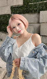 モデル:155cm(着用サイズ:FREE 着用カラー:I-BLU)