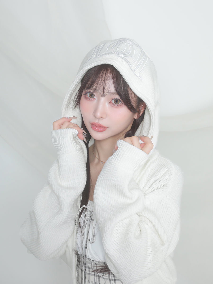 モデル:158cm(着用サイズ:FREE 着用カラー:WHT)