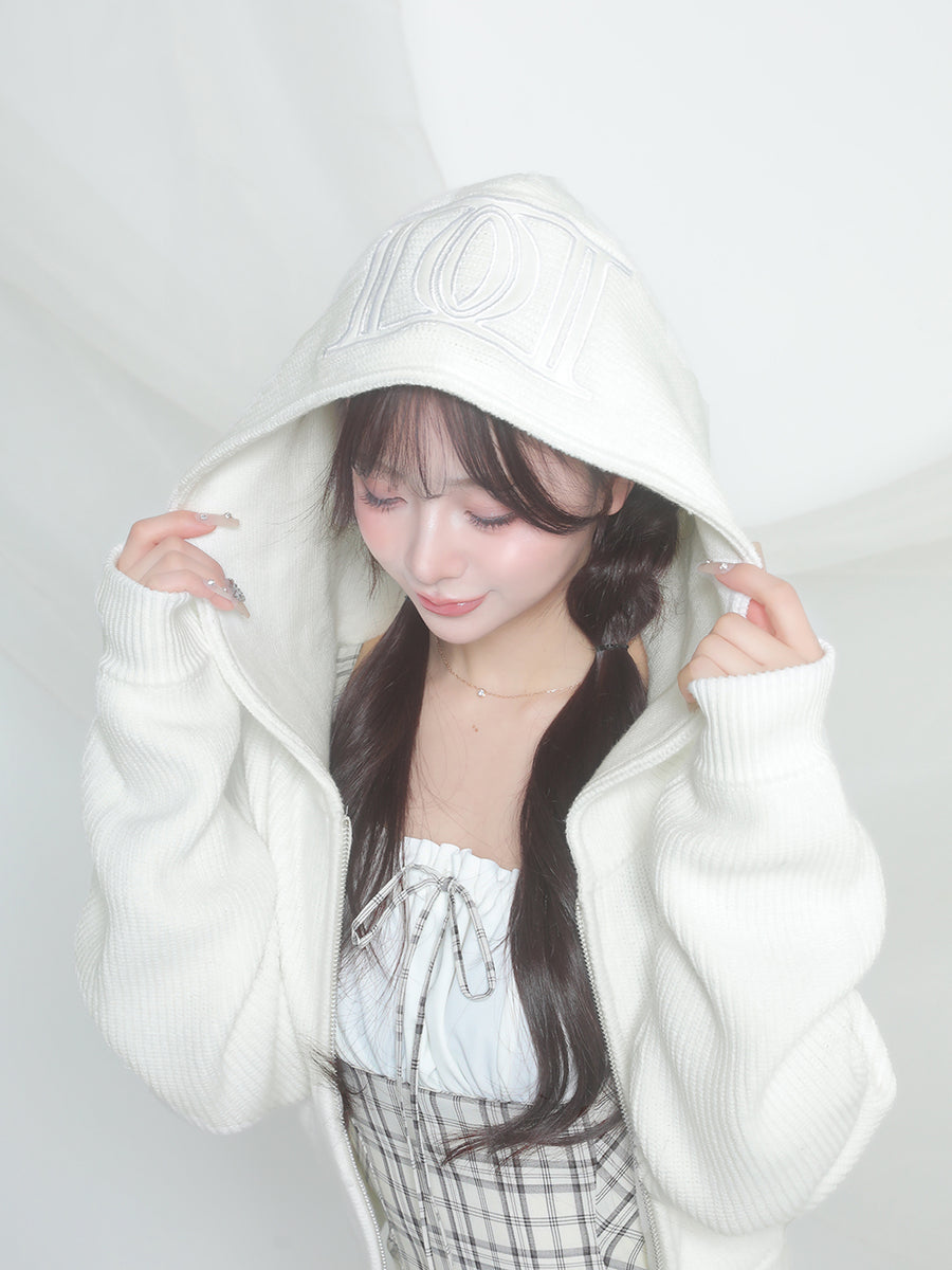 モデル:158cm(着用サイズ:FREE 着用カラー:WHT)