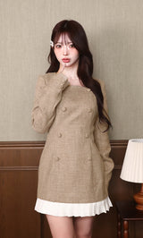 モデル:158cm(着用サイズ:FREE 着用カラー:BRN)